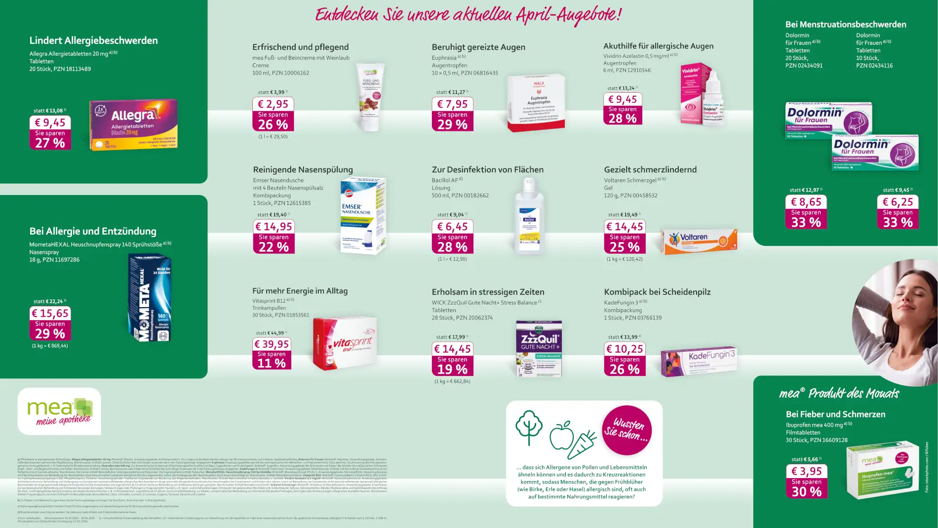 Monatsangebote April 2026